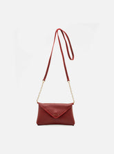 Bolsa em Couro Floater Bag Vermelha